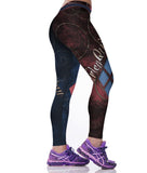 Harley Quinn Workout Leggings