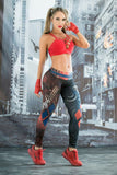 Harley Quinn Workout Leggings