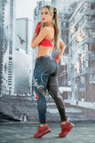 Harley Quinn Workout Leggings