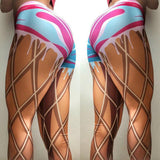 Skin Print Fitness Leggings