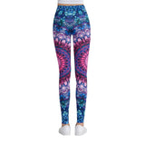 Colorful Mandala Pattern Leggings