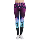 Colorful Artistic Galaxy Leggings