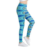 Colorful Geometric Pattern Leggings