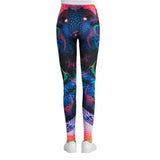 Colorful Abstract Eye Leggings