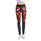 Glowing Cat Printed Leggings