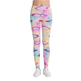 Punk Colorful Printed Leggings