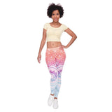 Aztec Mandala Printed Leggings