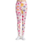 Colorful Floral Pattern Leggings