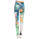 Colorful Artistic Leggings