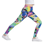 Ink Splash Abstract Leggings