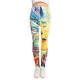 Colorful Artistic Pokemon Leggings