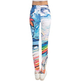 Colorful Eye Artistic Leggings