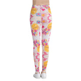 Colorful Floral Pattern Leggings