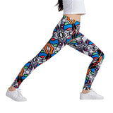 Colorful Geometric Pattern Leggings