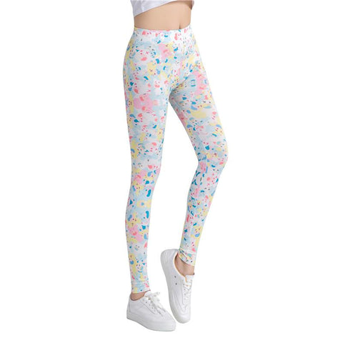 Colorful Artistic Pattern Leggings