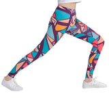 Colorful Geometric Pattern Leggings