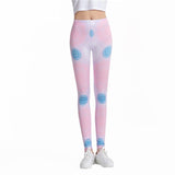 Pink Blue Mandala Leggings