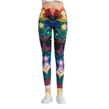 Colorful Abstract Eye Leggings