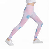 Pink Blue Mandala Leggings