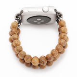 Wood Band for Apple Watch Wrist Strap Flexible