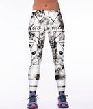 Harajuku Skull Workout Leggings