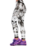 Harajuku Skull Workout Leggings