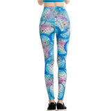 Blue Mermaid Leggings