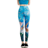 Dragonfly Cat Print Leggings