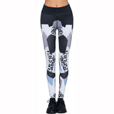 Leopard Striped Fitness Leggings