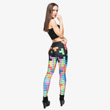 Tetris Printed Leggings