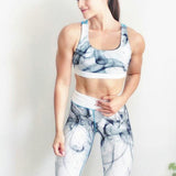 Smoke Pattern Workout Leggings