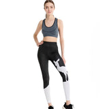 Punk Deer Black and White Leggings