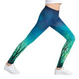 Night Galaxy Printed Leggings