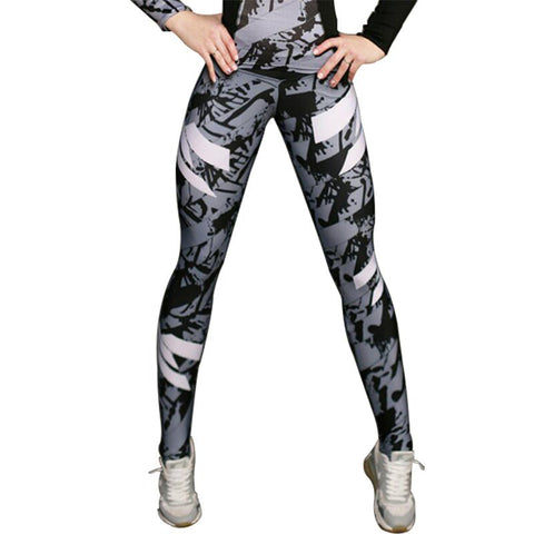 Ink Splash Workout Leggings