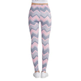 Geometry Striped Pattern Leggings