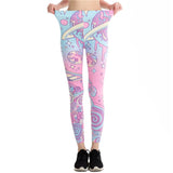 Kawaii Cartoon Printed Leggings