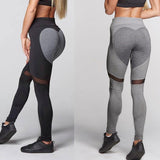 High Elastic Heart Pattern Leggings