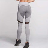 High Elastic Heart Pattern Leggings