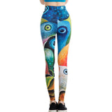 Colorful Artistic Painting Leggings