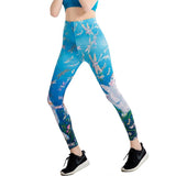 Dragonfly Cat Print Leggings