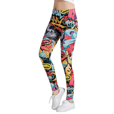 Colorful Punk Rock Leggings