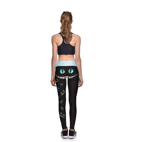 Monster Face Printed Leggings