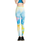 Colorful Clouds Fitness Leggings