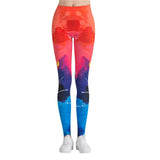 Colorful Ink Splash Leggings