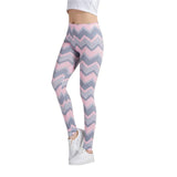 Geometry Striped Pattern Leggings