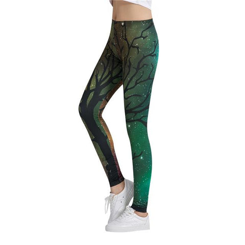 Night Tree Leggings