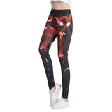 Glowing Cat Printed Leggings