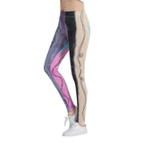 Colorful Abstract Geometric Pattern Leggings