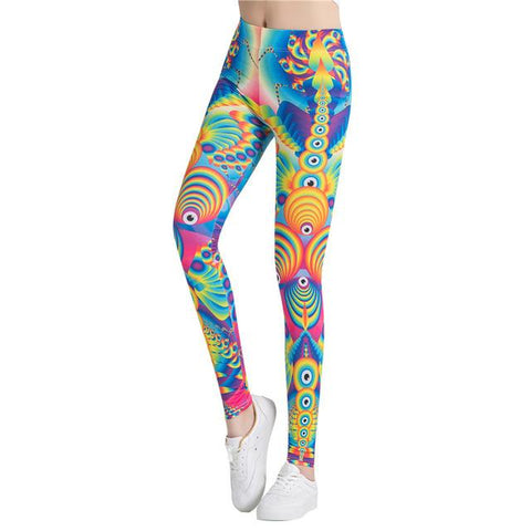 Colorful Abstract Leggings