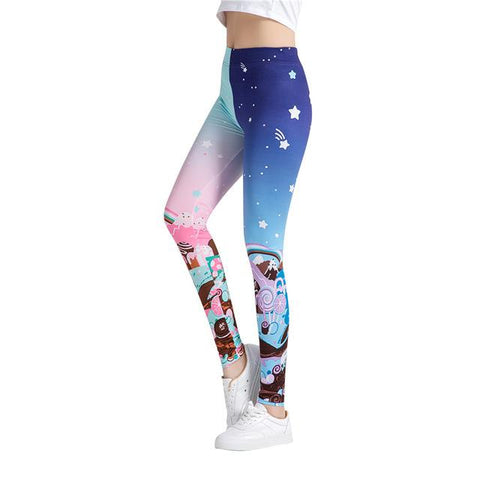 Colorful Sky Leggings